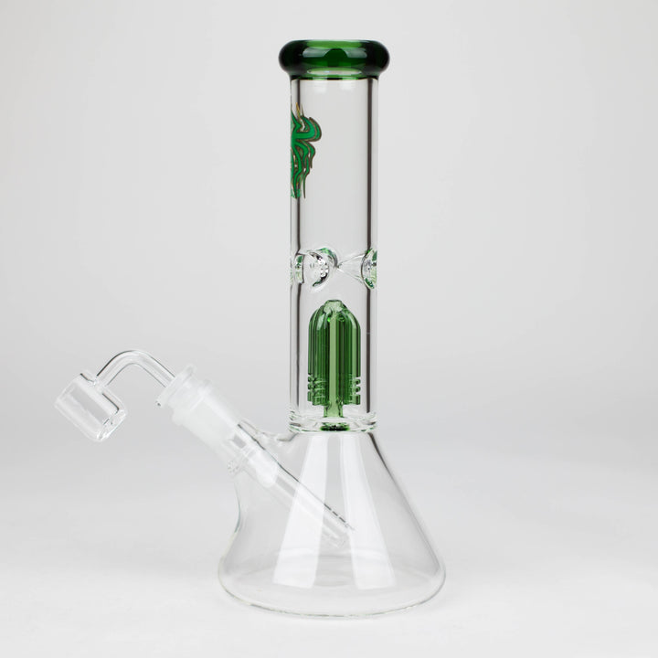 10" Glass Percolator Bong with Banger