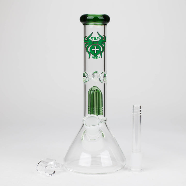 10" Glass Percolator Bong with Banger