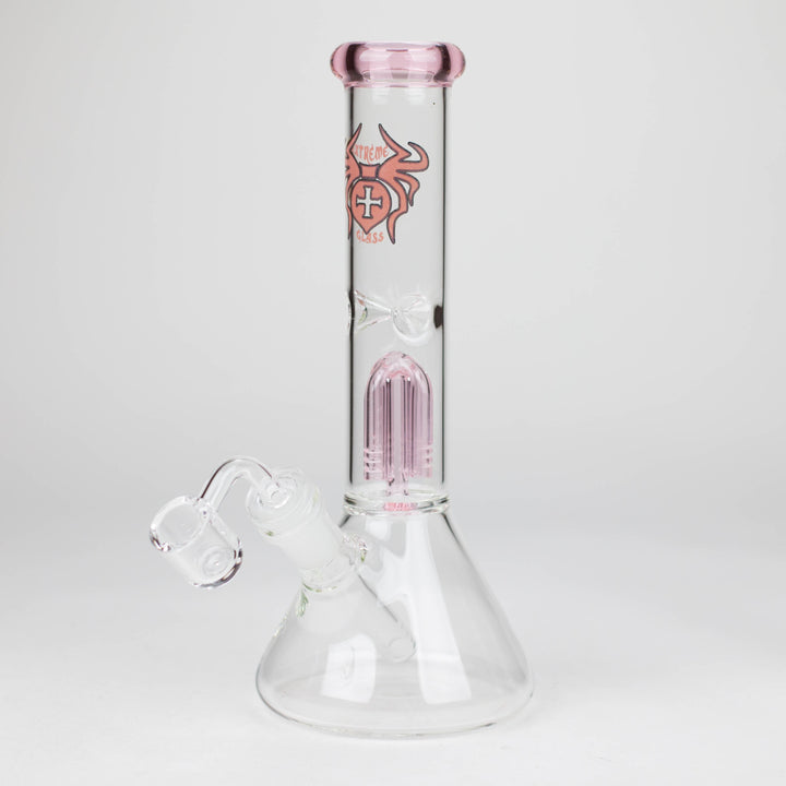 10" Glass Percolator Bong with Banger