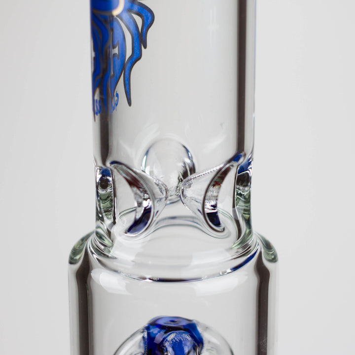 13″ Double Tree Perc Bong with Bowl_9