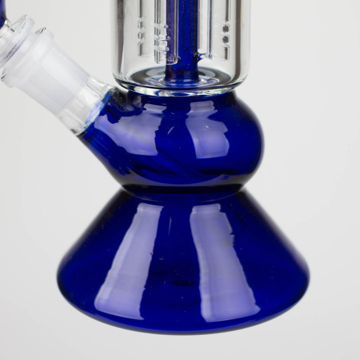 13″ Double Tree Perc Bong with Bowl_2