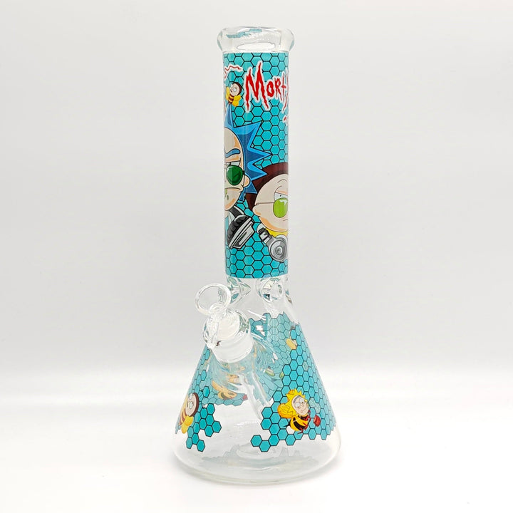 14" R&M Cartoon Beaker Bong