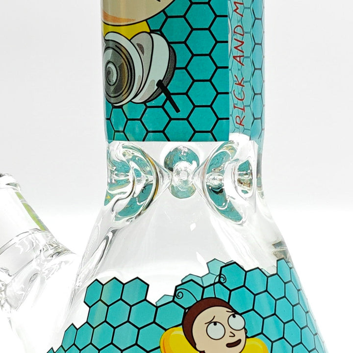 14" R&M Cartoon Beaker Bong