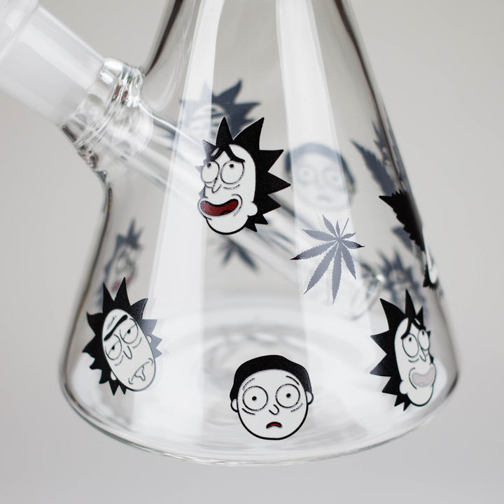 10" Comic Blast Glow in the dark Bong