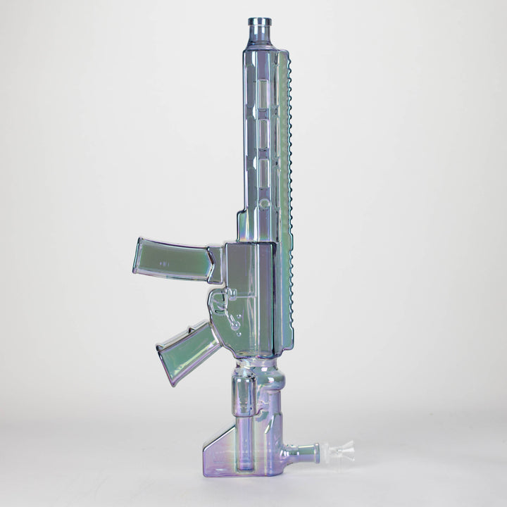 22" Electroplated Machine Gun Bong