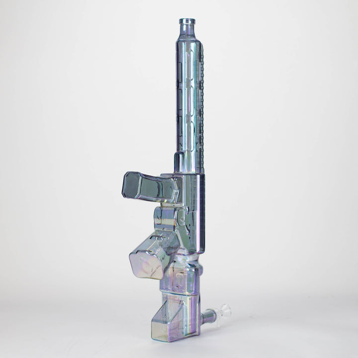 22" Electroplated Machine Gun Bong