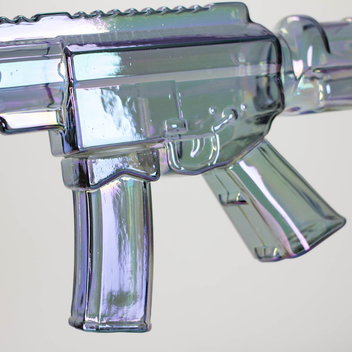 22" Electroplated Machine Gun Bong