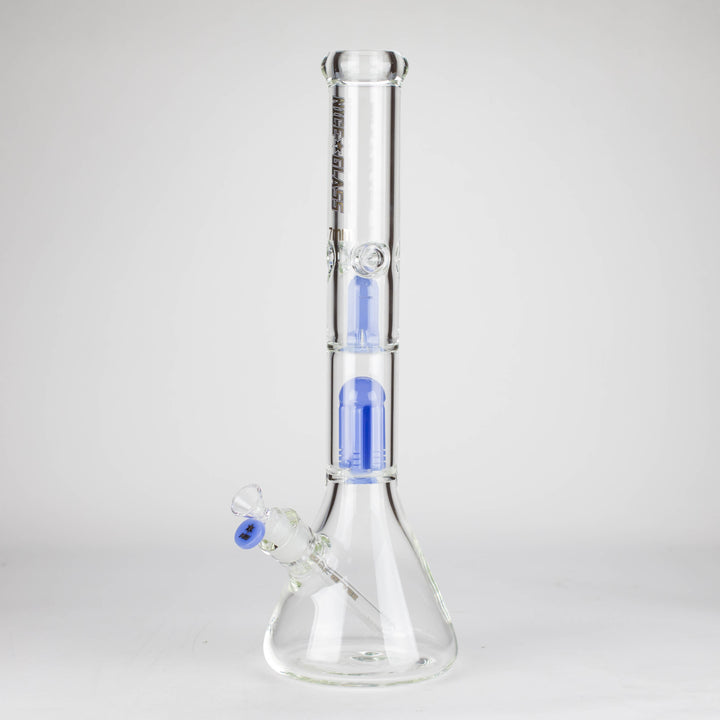 18 inch 6-Arm Perc Beaker Bong with Splash Guard