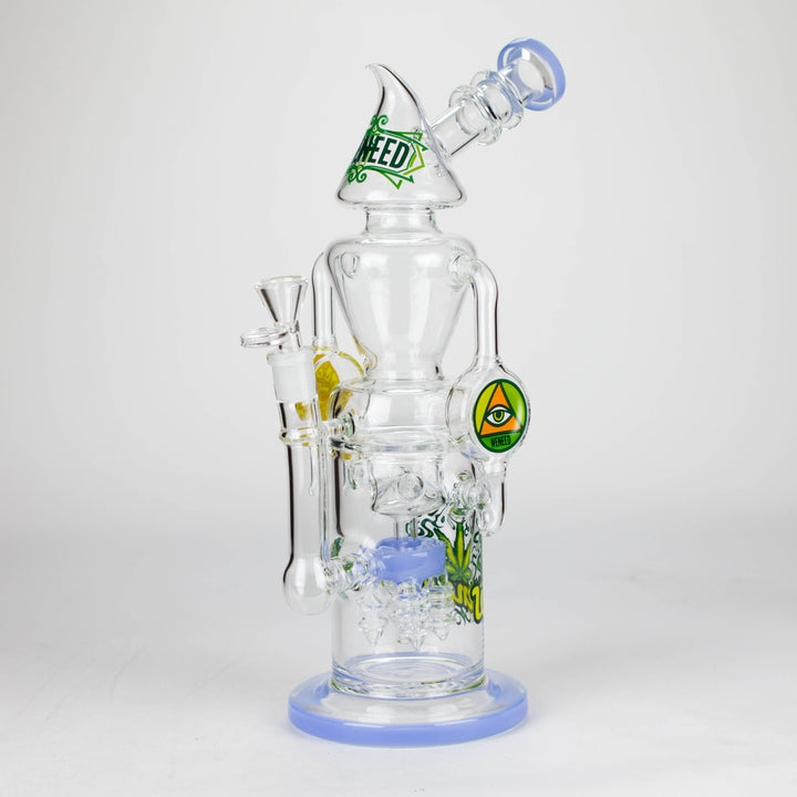 13.5" Halo Spire Glass Bong