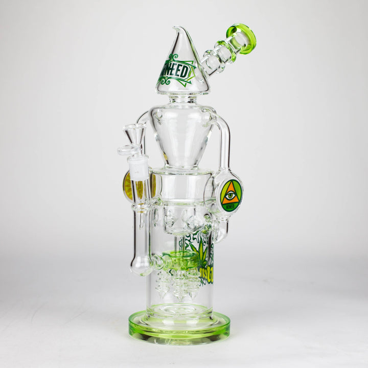 13.5" Halo Spire Glass Bong