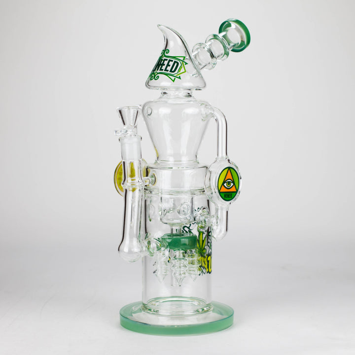 13.5" Halo Spire Glass Bong