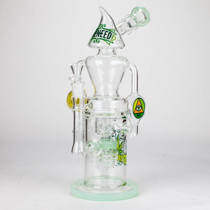 13.5" Halo Spire Glass Bong