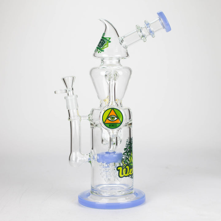 13.5" Halo Spire Glass Bong