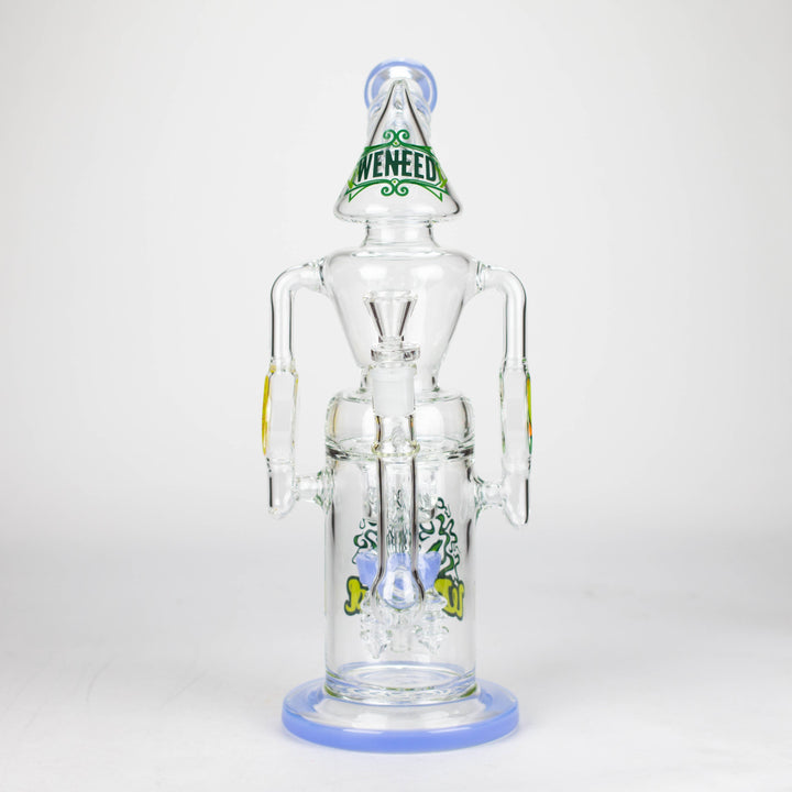 13.5" Halo Spire Glass Bong