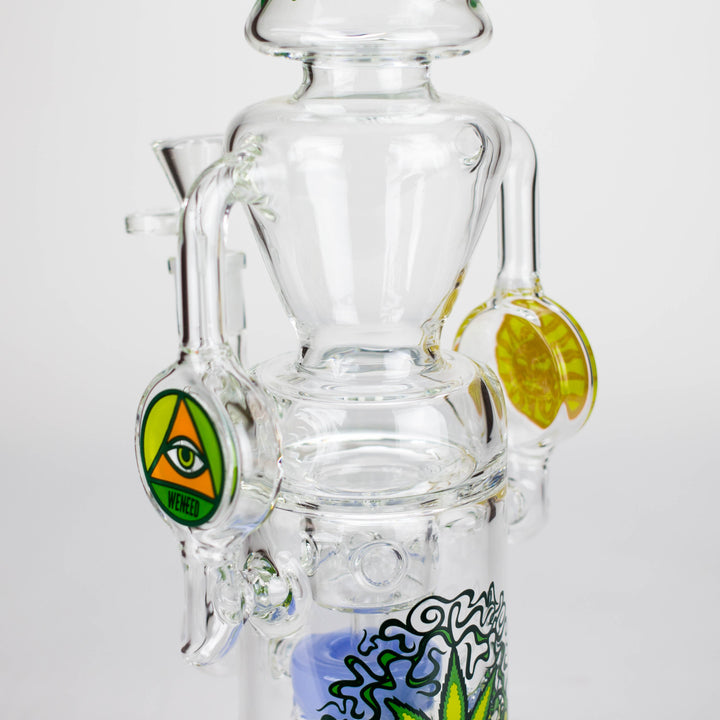 13.5" Halo Spire Glass Bong