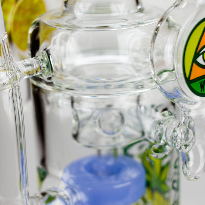 13.5" Halo Spire Glass Bong