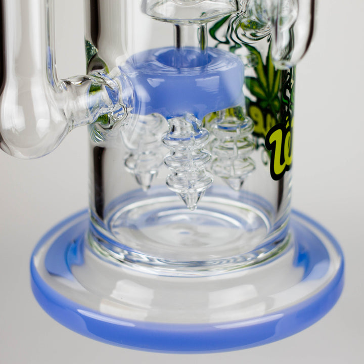 13.5" Halo Spire Glass Bong