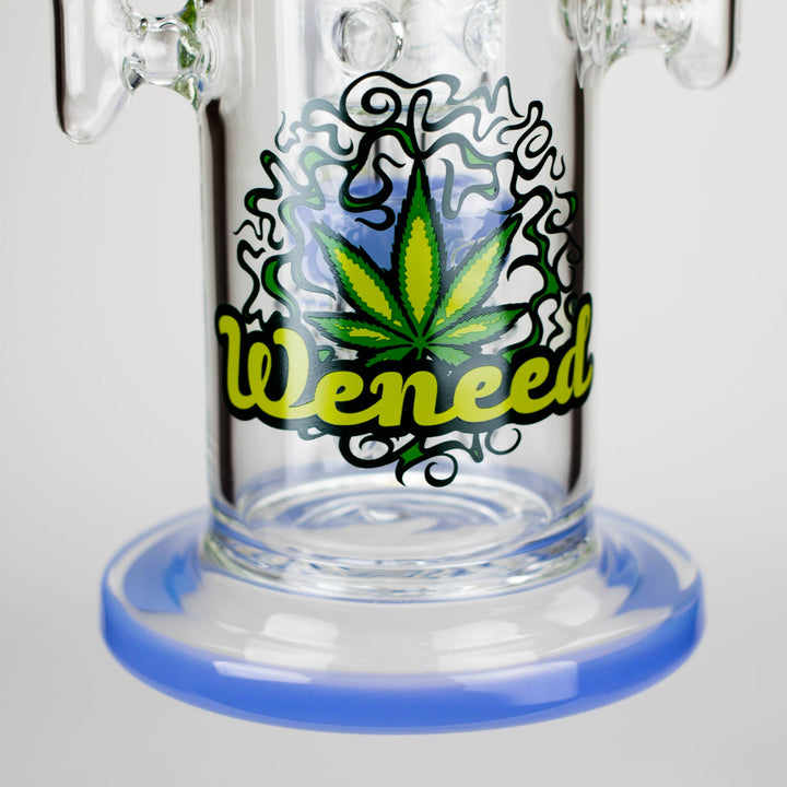 13.5" Halo Spire Glass Bong