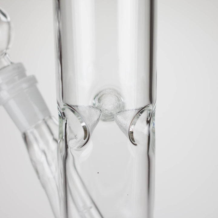 12" Clear Straight Tube Bong_3