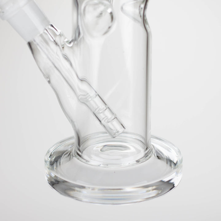 12" Clear Straight Tube Bong_5