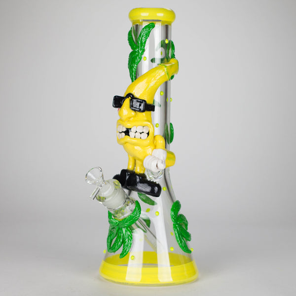 13" Bananabudz Glow-in-the-Dark Water Bong