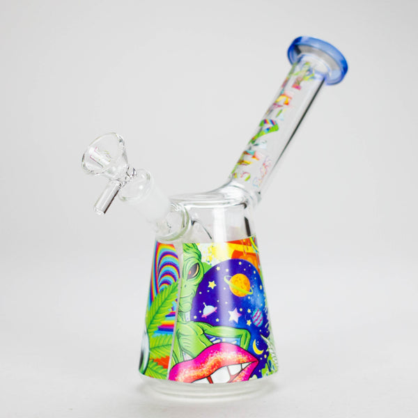 Haze 7″ Aliens Trip Glass Bubbler