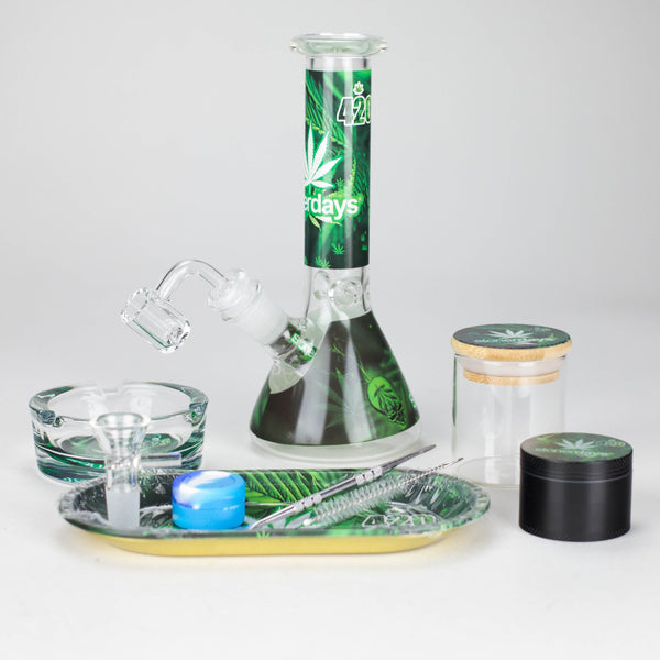 10-in-1 Weed Design Smoke Set – Complete All-in-One Herb Smoking Kit