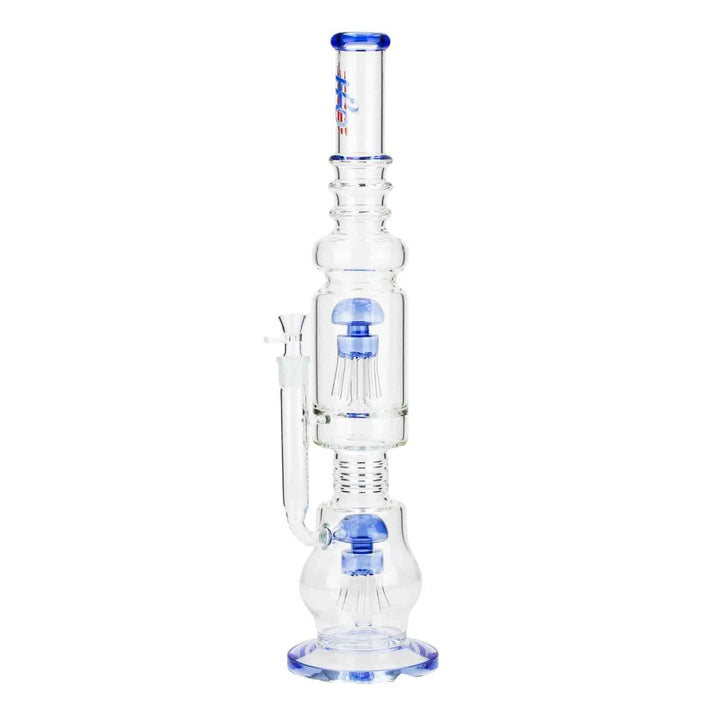 21 inch Straight Tube Bong with Jellyfish Perc