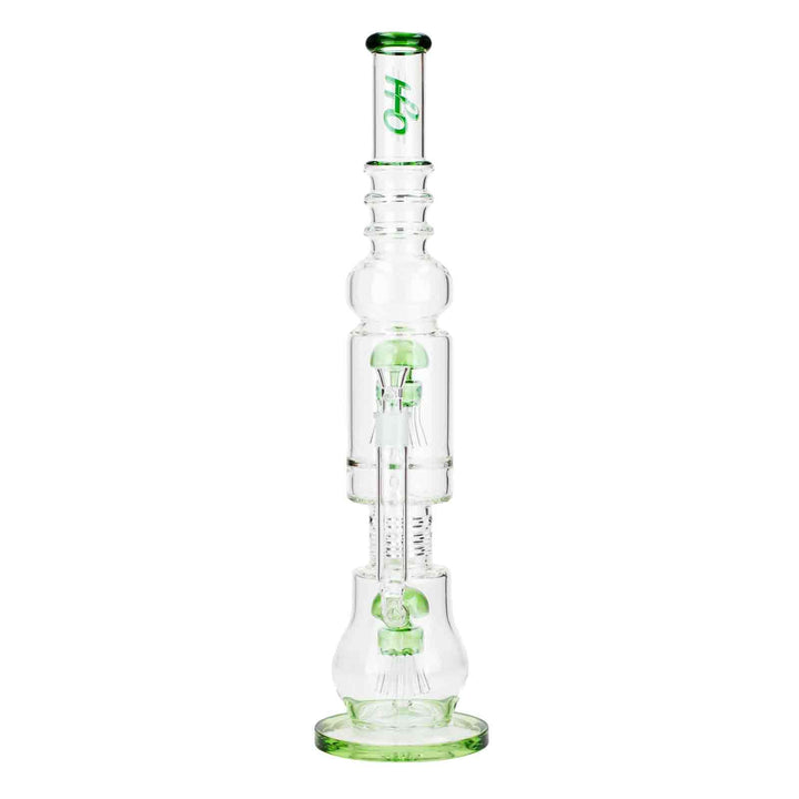 21 inch Straight Tube Bong with Jellyfish Perc