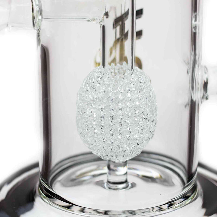 21" H2O Double Ring Glass Water Bong - PILOTDIARY