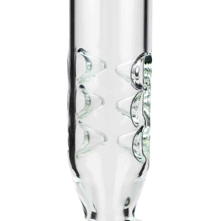 21" H2O Double Ring Glass Water Bong - PILOTDIARY