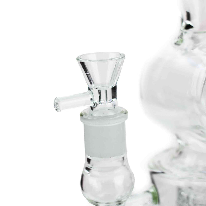21" H2O Double Ring Glass Water Bong - PILOTDIARY