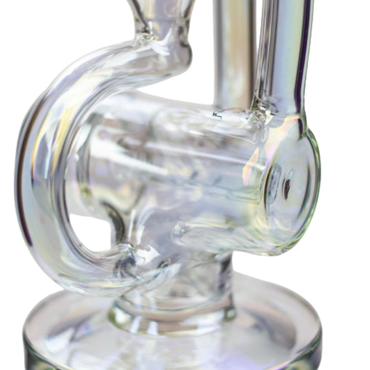 2-in-1 Electroplated Glass Recycler Rig