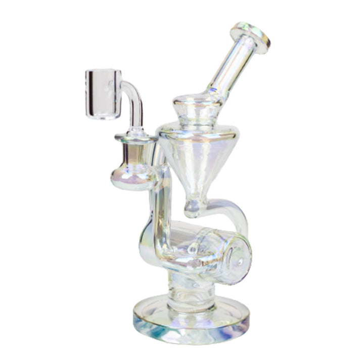 2-in-1 Electroplated Glass Recycler Rig