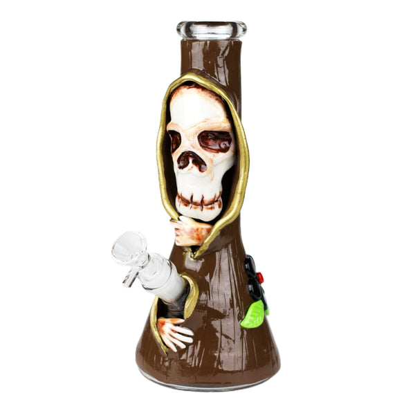 3D Resin Skull Glass Beaker 10" - PILOTDIARY