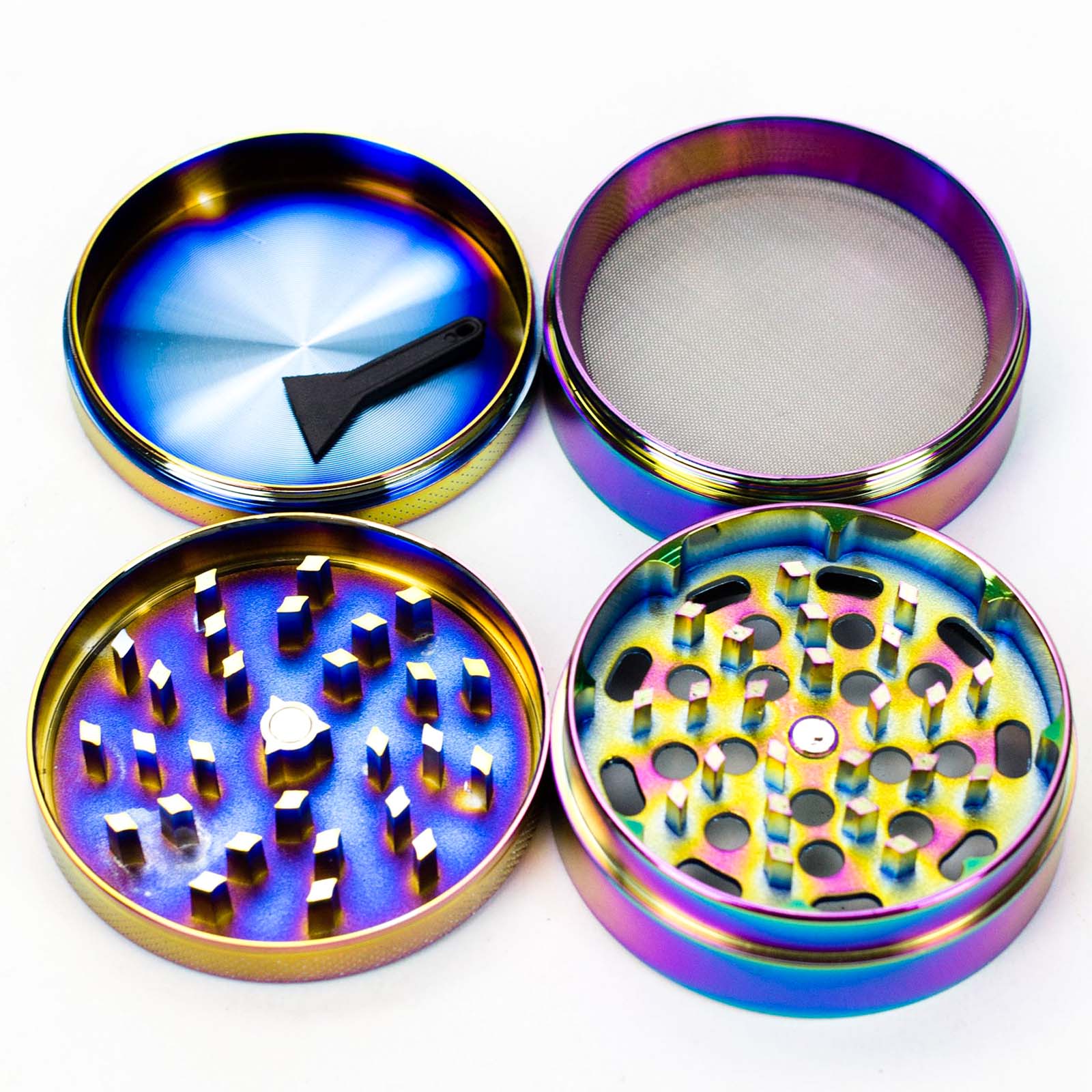 4-Part Skull Rainbow Grinder