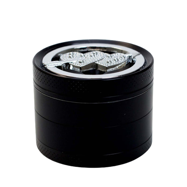 4-Part Color Grinder with Decorative Lid