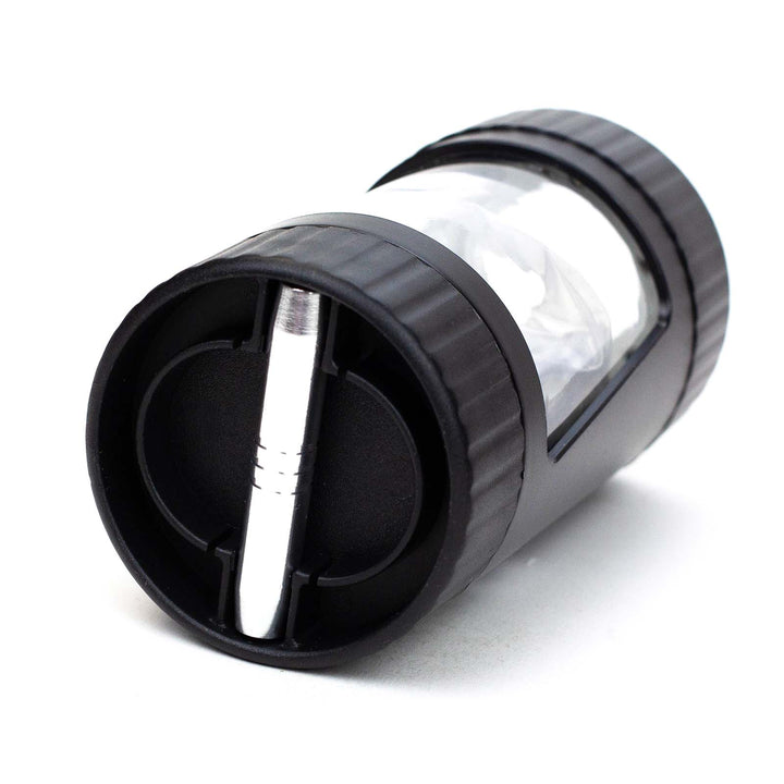 4-in-1 LED Magnify Jar with a grinder and one hitter Pilotdiary