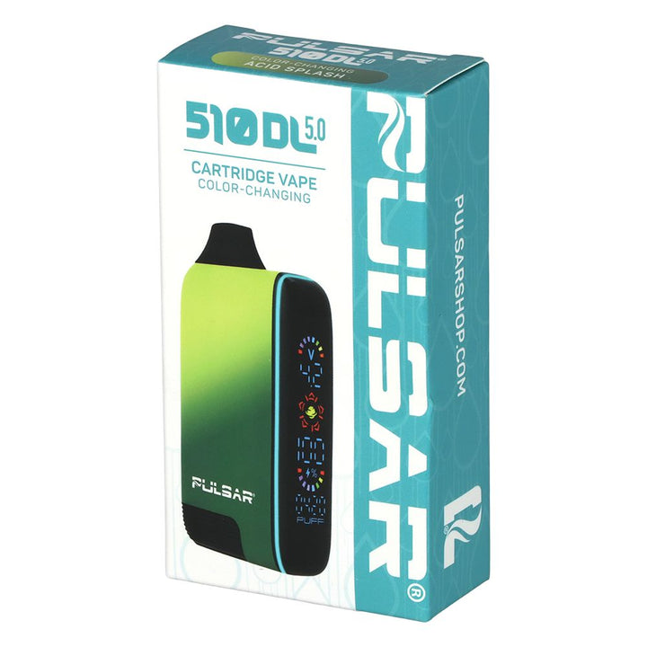 510 DL 5.0 Precision Voltage Vape Bar Packaging