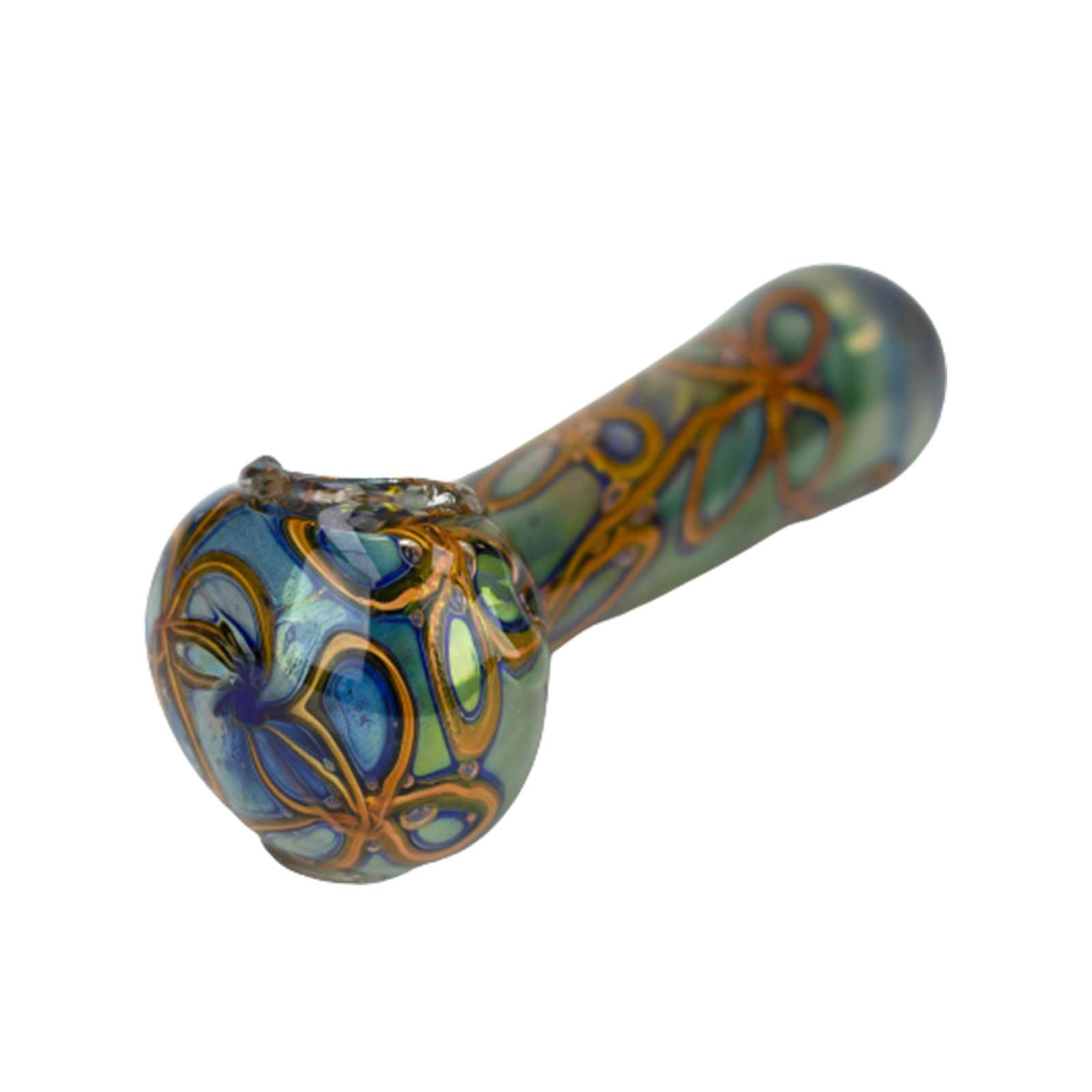 5-Inch Gold-Fumed Hand Pipe
