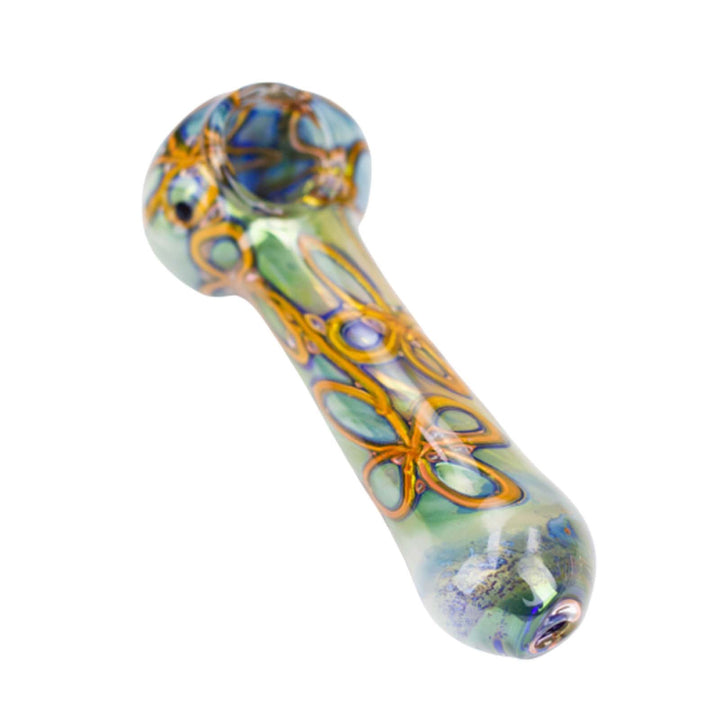 5-Inch Gold-Fumed Hand Pipe