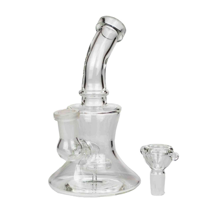 6.5" Glass Bong with Shower Head Diffuser