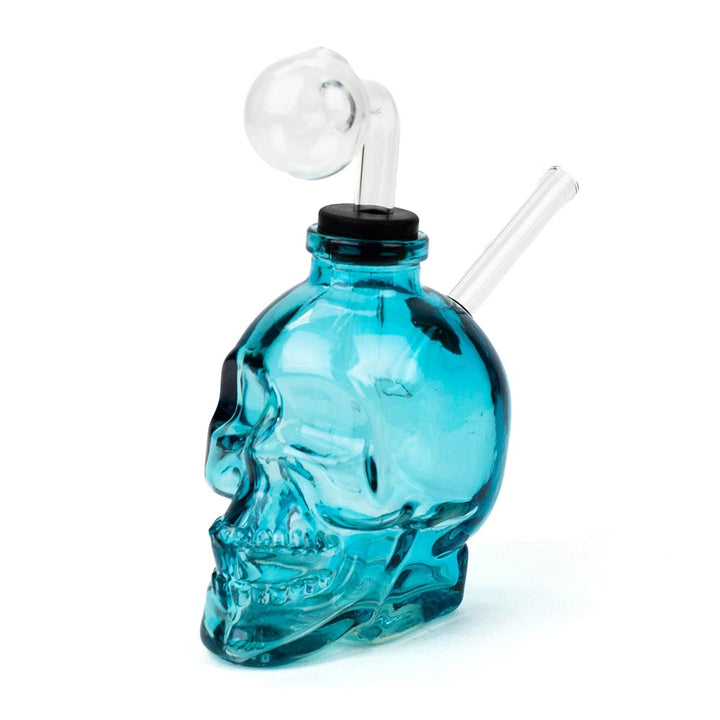 6 Inches Soft Glass Skull Bong - PILOTDIARY