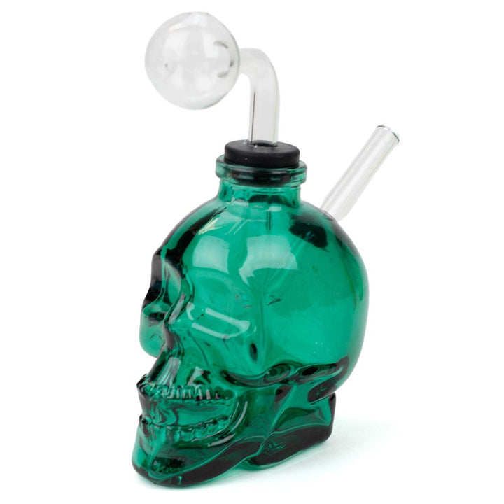 6 Inches Soft Glass Skull Bong - PILOTDIARY