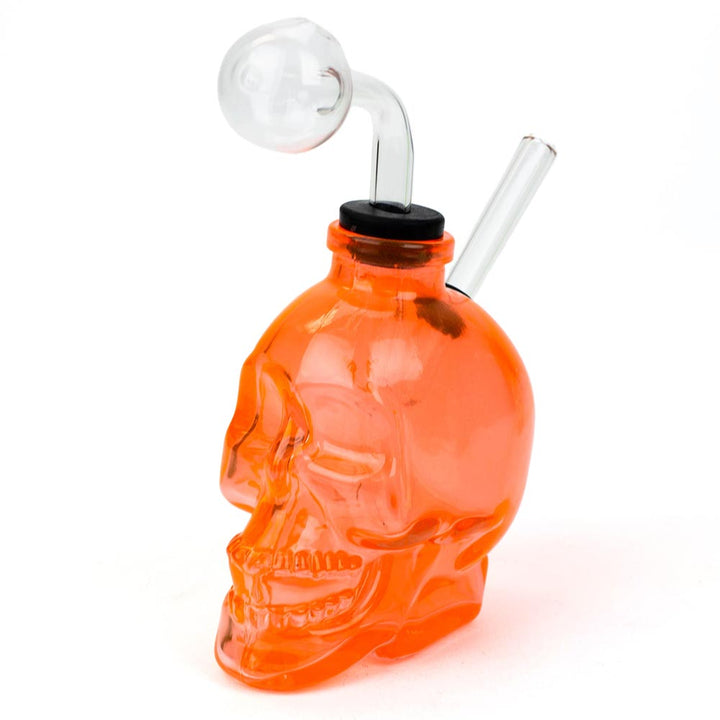 6 Inches Soft Glass Skull Bong - PILOTDIARY