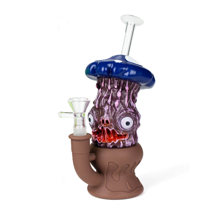 7.8" Vinyl Mushroom Monster Pipe