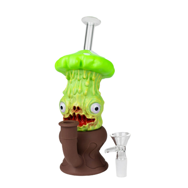 7.8" Vinyl Mushroom Monster Pipe