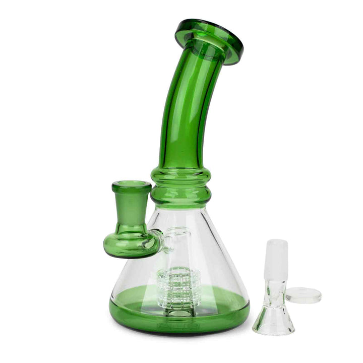 7"  Bent Neck Beaker Bong - PILOTDIARY