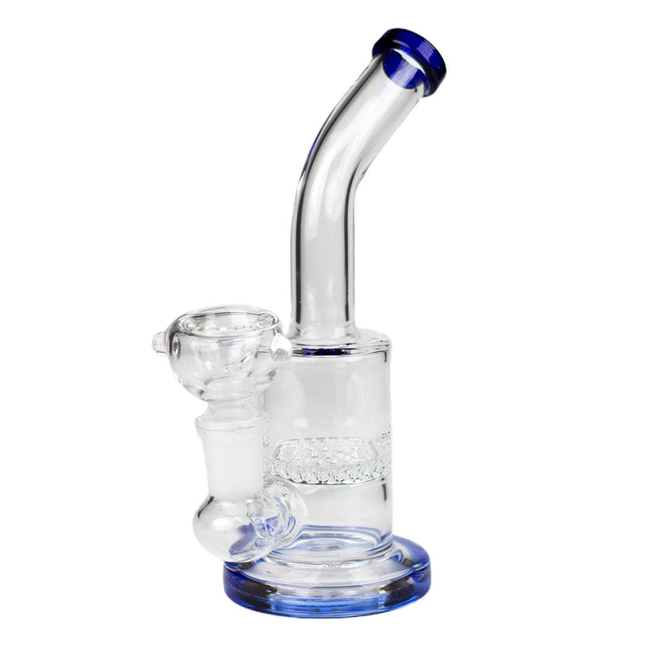 7" Bent Neck Bong with Honeycomb diffuser - pilotdiary