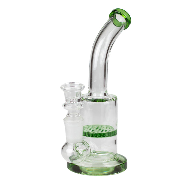 7" Bent Neck Bong with Honeycomb diffuser - pilotdiary